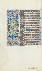 Tidsbok Användning av Rouen: fol. 94v, c. 1470. av Master of the Geneva Latini