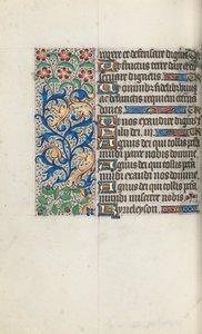 Tidsbok Användning av Rouen: fol. 95v, c. 1470. av Master of the Geneva Latini