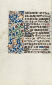 Tidsbok Användning av Rouen: fol. 98v, c. 1470. av Master of the Geneva Latini
