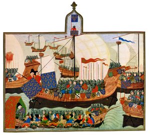 Fransmännens och genuernas expedition till Barbary, 1400-talet.