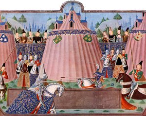 The Jousts of St Inglevert, Frankrike, 1470-1475, c1900-1920