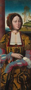Saint Catherine av Master of the Holy Blood
