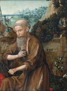 Sankt Jerome av Master of the Legend of Saint Lucy