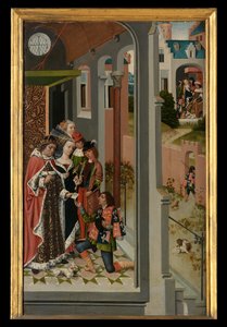 Panel från legenden om St. Ursula av Master of the Legend of St. Ursula