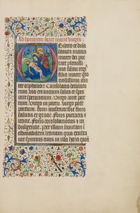 Inledande O: Pietà med Johannes evangelisten av Master of the Llangattock Hours
