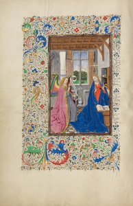 Bebådelsen av Master of the Llangattock Hours