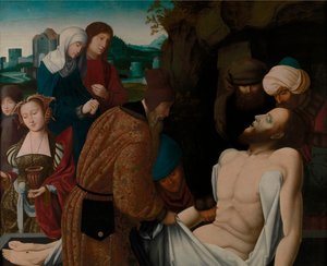Holländska: The Entombment