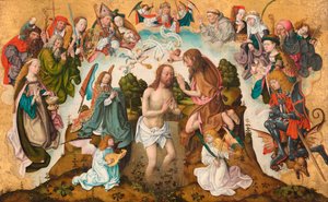 Kristi dop av Master of the Saint Bartholomew Altarpiece