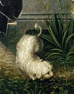 Predikan av Saint Gery, "den pastorala predikan" ... av Master of the View of Saint Gudula