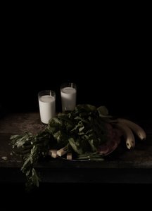 Sista måltiden i dödscellen, Texas; Frank McFarland, 2011 (fotografi av C-typ) av Mat Collishaw