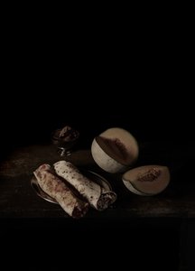 Sista måltiden i dödscellen, Texas; Paul Nuncio, 2011 (fotografi av C-typ) av Mat Collishaw