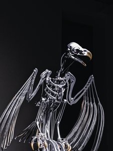 The Nerve Rack, 2019 (Acetal, Akryl, Aluminium, Mässing, Elektriska kretsar, Färg, PVC, Resin, Servomotorer, Stål) av Mat Collishaw