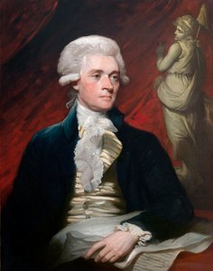 Porträtt av Thomas Jefferson