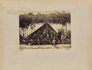 Butler och personal av Mathew B. Brady