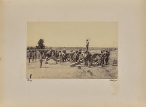 Kapten [illegalt] batteri av Mathew B. Brady