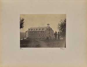Libbey [sic]-fängelset av Mathew B. Brady