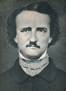 Edgar Allan Poe, c1840, 1939 av Mathew B. Brady