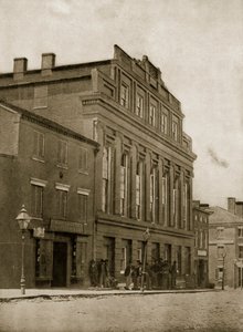 Forrest Hall Prison, Washington, D.C., 1861-65 av Mathew B. Brady
