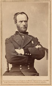 General William Tecumseh Sherman,1865 (foto) av Mathew Brady