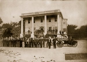 Sjukhus nr.15, Beaufort, South Carolina, 1864 av Mathew B. Brady