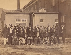 [Japanska ambassaden, Navy Yard, Washington, DC], 1860.