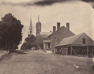 Second Corps Hospital, Washington, D.C., ca. 1863. av Mathew Brady