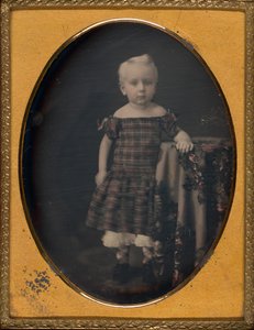 Untitled Portrait of a Child, 183960. av Mathew Brady