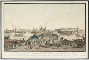 St Petersburgs första årsjubileum firade städernas hundraårsjubileum i maj 1803, 1804