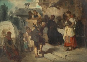 Två handlare av Mathias Schmid