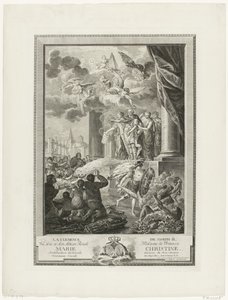 Kejsar Josef II:s nåd till protestanterna, 1783 La Clemence de Joseph II (titel på objekt) av Mathias de Sallieth
