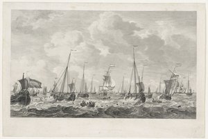 Sillfiske, 1781 av Mathias de Sallieth