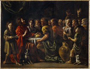 La cena - sista måltiden ... av Mathieu Le Nain