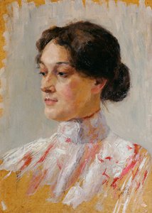 porträtt av en flicka av Mathilde Sitta Allé