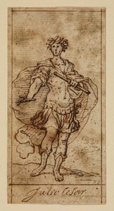 Julius Caesar av Matias de (attr.to) Torres