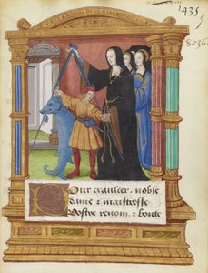 BNF Fr2285 f5r - Delfinens kompass av Maitre de Philippe de Gueldre