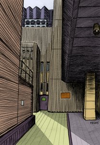 Hopton Street, SE1, 2015 (blyerts, digital)