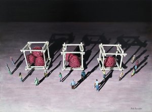 More Than One, 2021 (akryl på pannå)