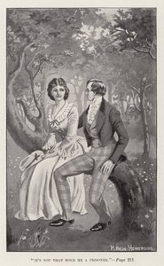 Illustration till The Adventures of Mr Verdant Green, An Oxford Freshman (litografi) av Matt Bede Hewerdine