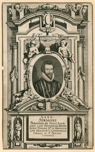 Dr John Donne, framliden dekan vid Cathedral Church of St Paul