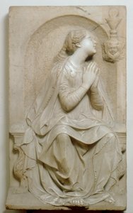 Tro, lättnad (marmor) av Matteo Civitali