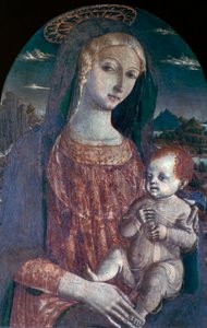 Madonna och barn, c1450-1495 av Matteo di Giovanni