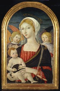 Madonna med barn och änglar, ca 1470