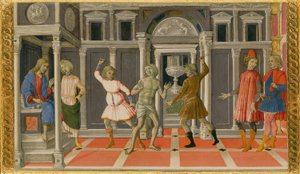 Drömmen om Sankt Hieronymus av Matteo di Giovanni