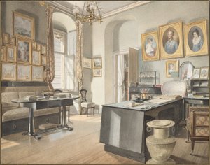 En studieinredning vid St. Polten av Matthäus Kern