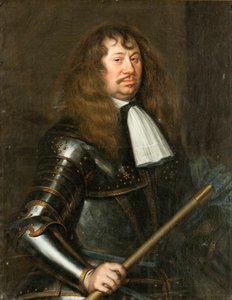 Porträtt av Carl Gustav Wrangel 1613-1676, greve av Salmis, 1662. av Matthaeus Merian the Younger
