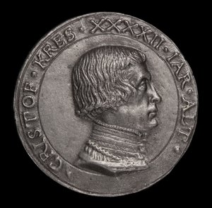Christoph Kress von Kressenstein,1484-1535, patricier och diplomat [framsidan], 1526.