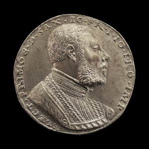 Johann Frederich, 1503-1554, kurfurst av Sachsen 1532 [framsidan], ca. 1532. av Matthes Gebel