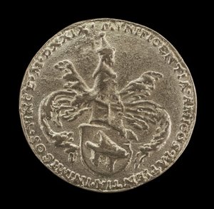 Vapensköld, vapen och mantel [omvänd], 1529.