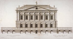 Höjd av Buckingham House, St James