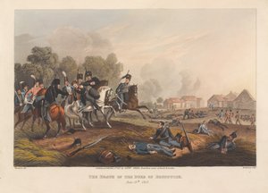 The Death of the Duke of Brunswick, 15 juni [sic] 1815. (skriva ut)